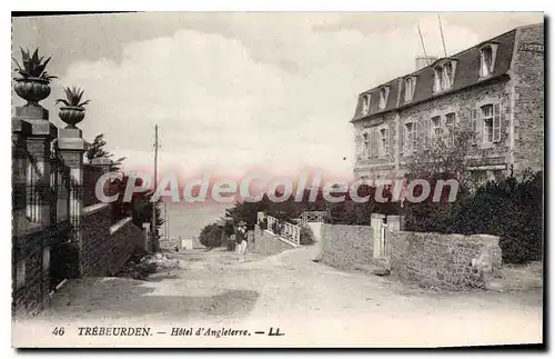 Cartes postales TREBEURDEN h�tel d'Angleterre