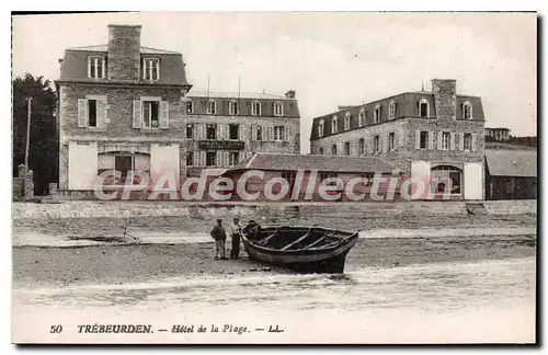 Cartes postales TREBEURDEN h�tel de la plage