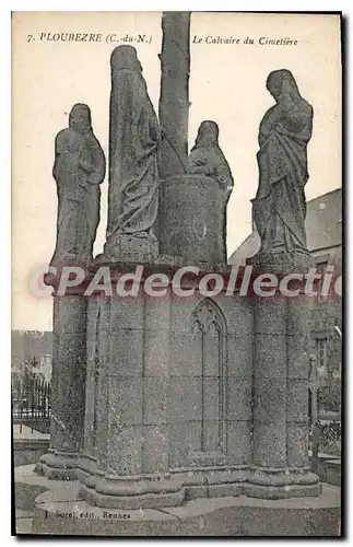 Cartes postales PLOUBEZRE calvaire du cimeti�re