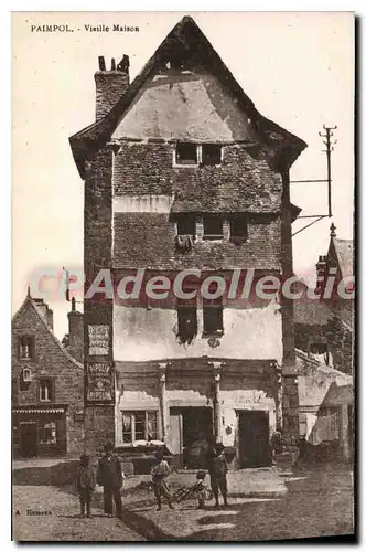 Cartes postales PAIMPOL vieille maison