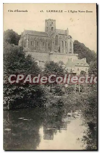 Cartes postales LAMBALLE �glise