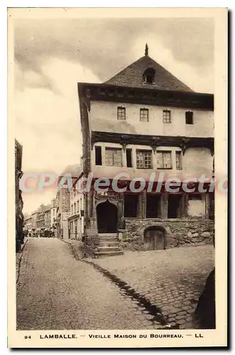 Cartes postales LAMBALLE maison du bourreau