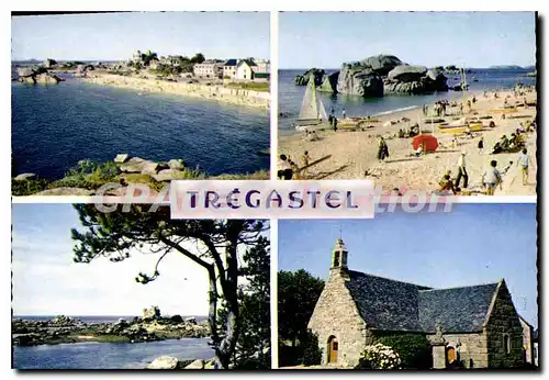 Cartes postales moderne TREGASTEL et ses plages