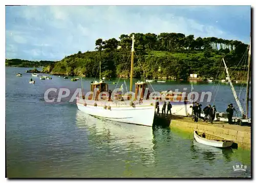 Cartes postales moderne ILE DE BREHAT vedettes embarcad�re