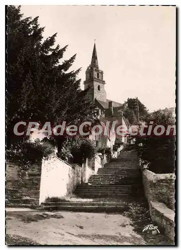 Cartes postales moderne LANNION escalier de Br�levenez