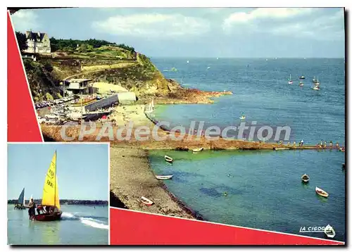 Cartes postales moderne SAINT-CAST port Grande plage