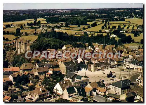 Moderne Karte BOUSSAC vue a�rienne