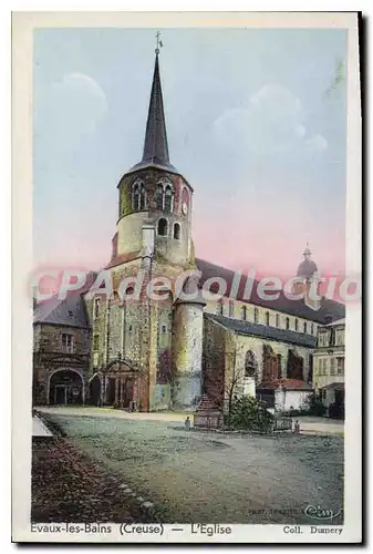 Cartes postales EVAUX-les-BAINS �glise