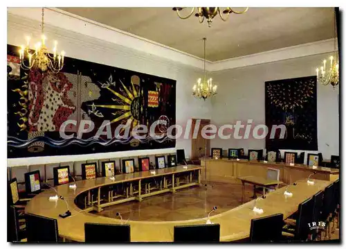 Cartes postales moderne GUERET ch�teau des comtes de la Marche salle conseil g�n�ral