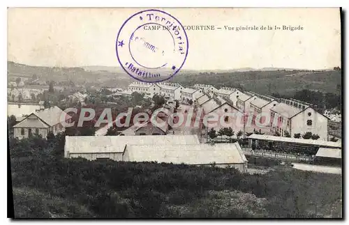 Cartes postales CAMP de LA COURTINE 1�re brigade