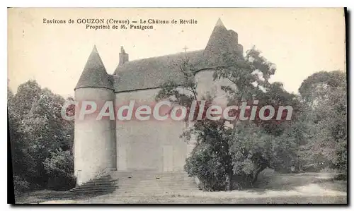 Ansichtskarte AK environs de GOUZON ch�teau de R�ville Panigeon