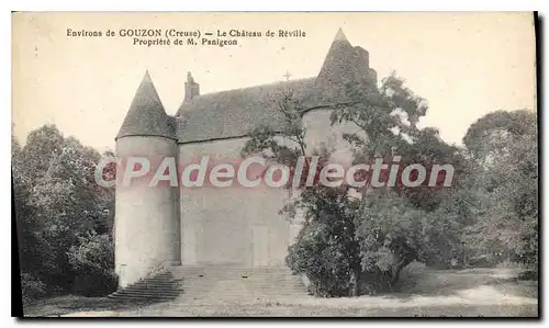 Cartes postales environs de GOUZON ch�teau de R�ville Panigeon