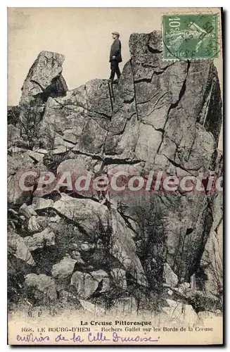 Cartes postales LE BOURG-D'HEM rochers Gallet Celle Dunoise