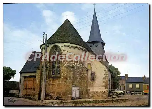 Moderne Karte BUSSIERE-DUNOISE �glise