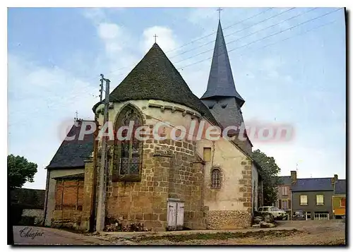 Moderne Karte BUSSIERE-DUNOISE �glise