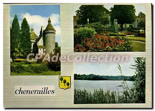 Cartes postales moderne CHENERAILLES Aim� Monteil ch�teau d'Etansanne