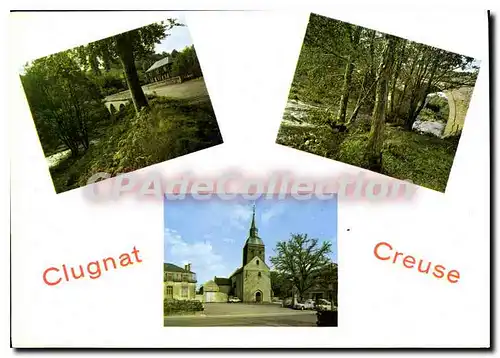 Cartes postales moderne CLUGNAT pont �glise