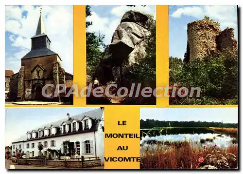 Cartes postales moderne LE MONTEIL AU VICOMTE