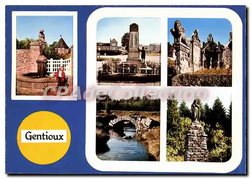 Cartes postales moderne colonie de vacances de SELOMMES-SAINT-AMAND GENTIOUX