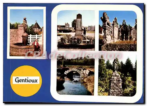 Cartes postales moderne colonie de vacances de SELOMMES-SAINT-AMAND GENTIOUX