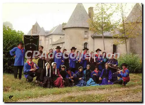 Moderne Karte groupe folklorique LOU BOUERADOUR de MARSAC