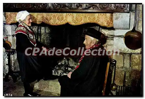 Cartes postales moderne au pays Marchois folklore les petits sont partis