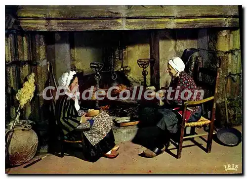 Cartes postales moderne AUBUSSON vieux tapissier Folklore poule au pot