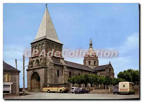 Moderne Karte BENEVENT-L'ABBAYE �glise ancienne abbatiale