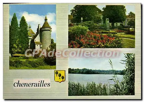 Cartes postales moderne CHENERAILLES ch�teau d'Etansanne
