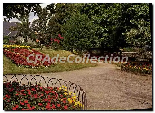 Cartes postales moderne CHENERAILLES jardin public