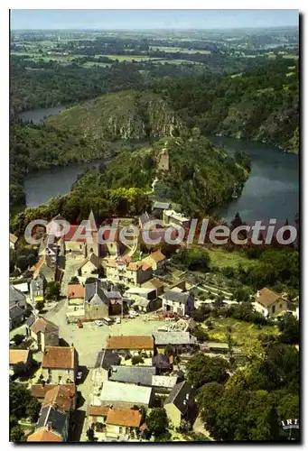 Cartes postales moderne CROZANT ruines du ch�teau Richelieu