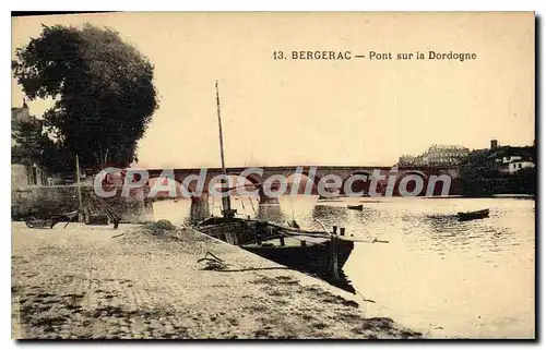 Cartes postales BERGERAC pont