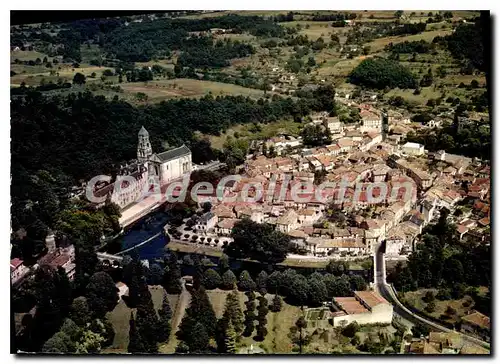 Moderne Karte BRANTOME vue g�n�rale abbaye