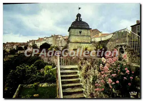 Moderne Karte NONTRON les remparts et la tour