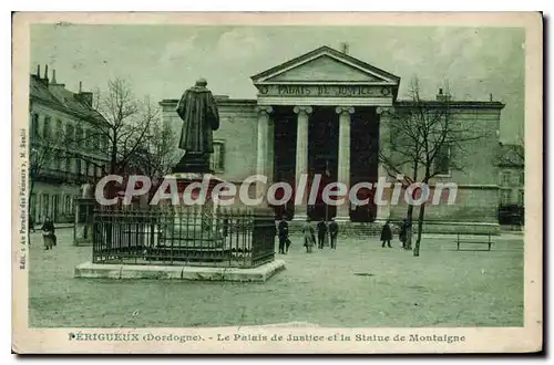 Cartes postales PERIGUEUX palais de justice