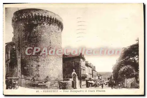 Cartes postales PERIGUEUX tour Mataguerre cours F�nelon