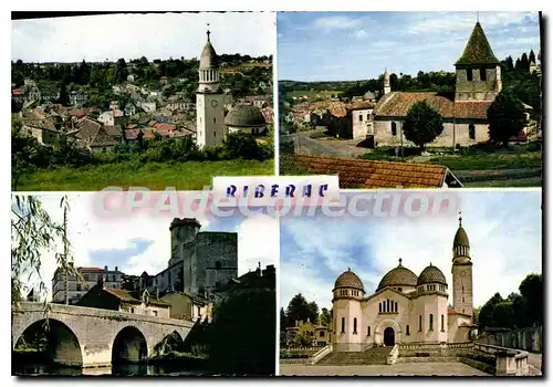 Cartes postales moderne RIBERAC chapelle �glise ch�teau de Bourdeilles