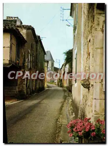 Moderne Karte VILLEFRANCHE DU PERIGORD SAINT GERNIN-de-l'Hum