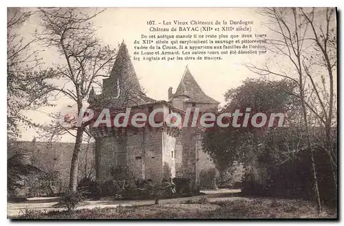 Cartes postales ch�teau de BAYAC