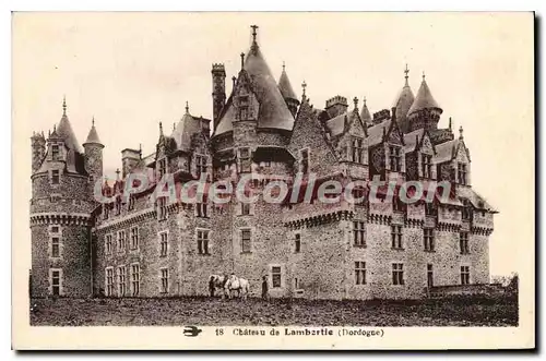 Cartes postales ch�teau de LAMBERTIE