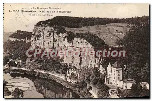 Cartes postales LA ROQUE-GAGEAC ch�teau de la Malartrie