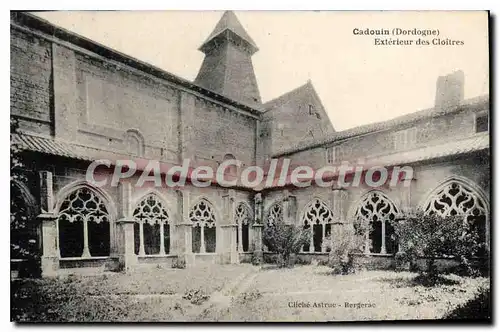Cartes postales CADOUIN clo�tres