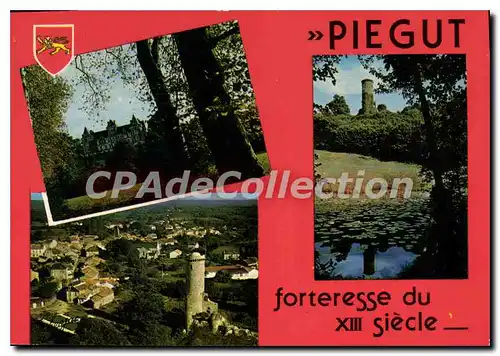 Cartes postales moderne PIEGUT ch�teau de Puycharnaud