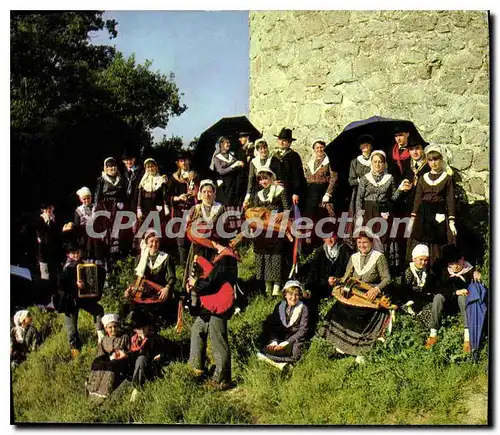 Cartes postales moderne PIEGUT folklore LOUS PICA TAUS DE LA TOUR