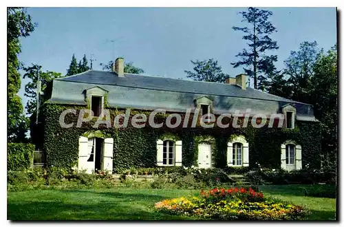 Moderne Karte SAINT-ALVERE maison de vacances Les Ormeaux L�gion d'Honneur