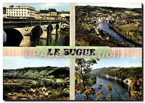 Cartes postales moderne Le Bugue Sur Vezere Le Pont Et I'Hotel Royal