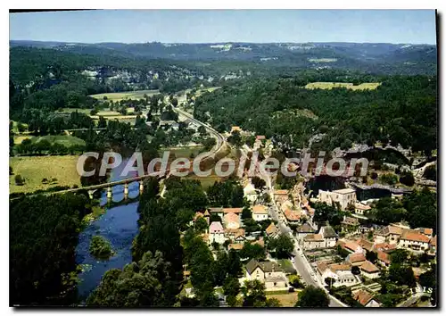 Cartes postales moderne Les Eyzies Capitale De La Prehistoire Vue D'Ensemble