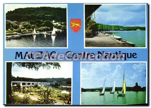 Cartes postales moderne Mauzac Le Barrage Le Plan D'Eau