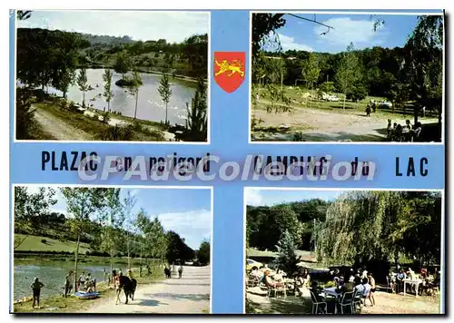 Cartes postales moderne Plazac Camping Du Lac Proprietaire Monsieur lhomond