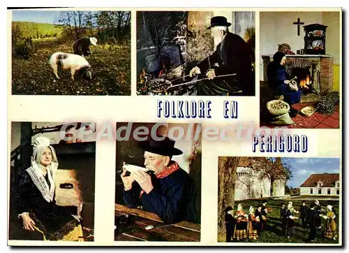 Moderne Karte Folklore En Perigord